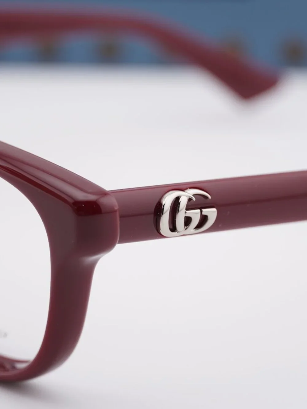Gucci GG1978O 007 Square Eyeglasses 54mm - Bordeaux